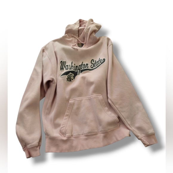 VTG Washington State Cougars Hoodie By J.America Womens Medium Pullover WSU - Picture 1 of 8